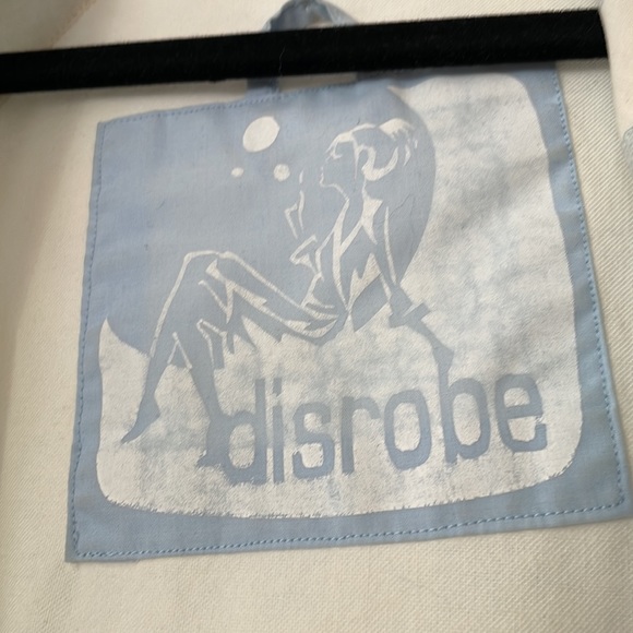 3/$30 Super soft cotton robe with leaf detailing - Picture 5 of 6